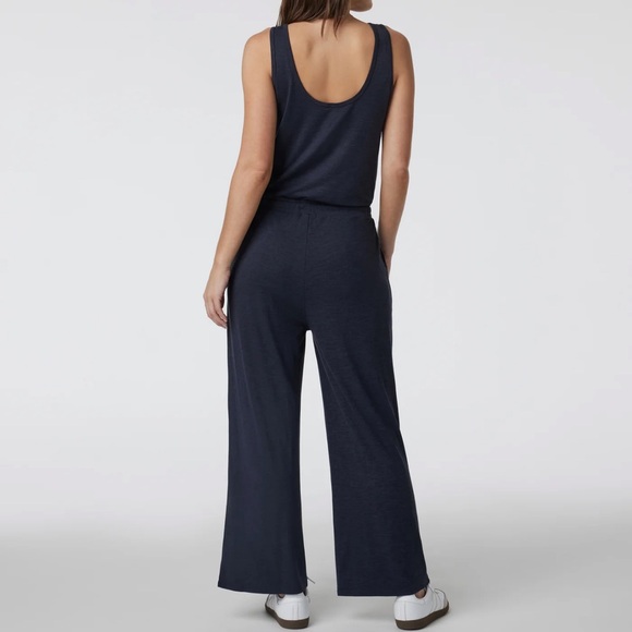 Vuori Falls Jumpsuit in Midnight Heather - Picture 2 of 9